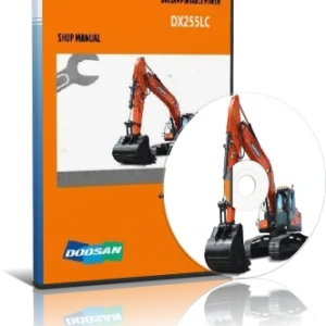 کاتالوگ راهنما (شاپ منوال) بیل مکانیکی دوسان مدل DOOSAN DX255LC