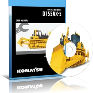 کاتالوگ راهنما (شاپ منوال) بلدوزر کوماتسو مدل D155AX-5
