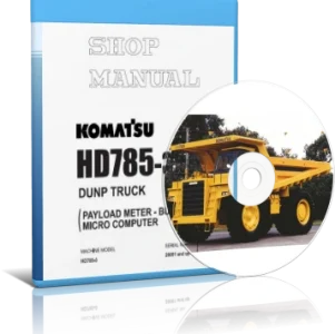 کاتالوگ راهنما (شاپ منوال) دامپتراک کوماتسو مدل HD785-3 و HD985-3