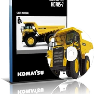 کاتالوگ راهنما (شاپ منوال) دامپتراک کوماتسو مدل HD785-7